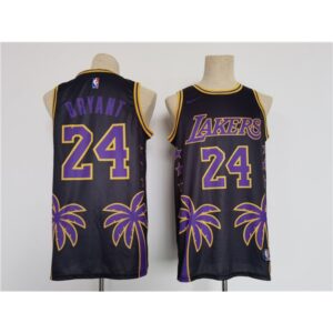 6864448d34b4c_1 Men's Los Angeles Lakers #24 Kobe Bryant Black Throwback basketball Jersey