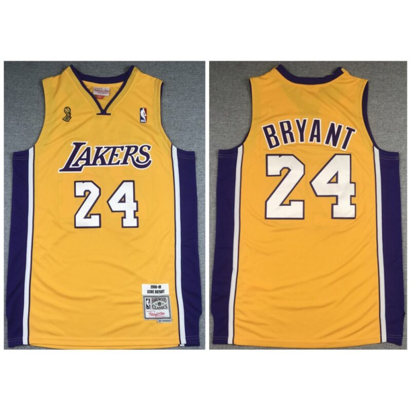 6864449b24aea_1 Men's Los Angeles Lakers #24 Kobe Bryant Gold NBA Final 2008-2009 Throwback Stitched Jersey
