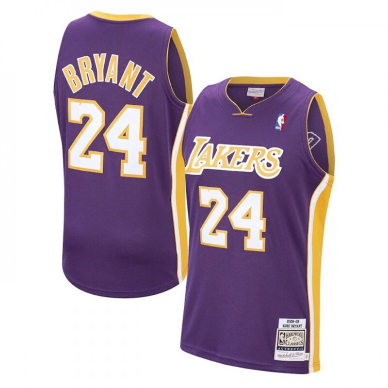 686444acc9dbc_1 Men's Los Angeles Lakers #24 Kobe Bryant Purple 2008-09 Throwback basketball Jersey
