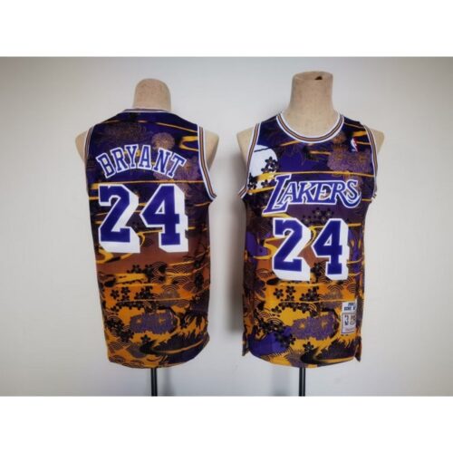 686444b050b8d_1 Men's Los Angeles Lakers #24 Kobe Bryant Purple Throwback basketball Jersey