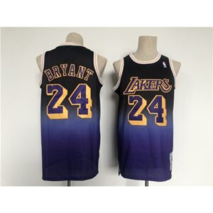 686444b71ac64_1 Men's Los Angeles Lakers #24 Kobe Bryant Purple Throwback basketball Jersey