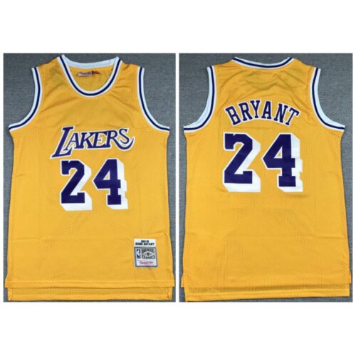 686444c8c1e56_1 Men's Los Angeles Lakers #24 Kobe Bryant Yellow Throwback Stitched Jersey