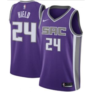 686445152496f_1 Men's Sacramento Kings #24 Buddy Hield Purple Icon Editon Stitched Jersey