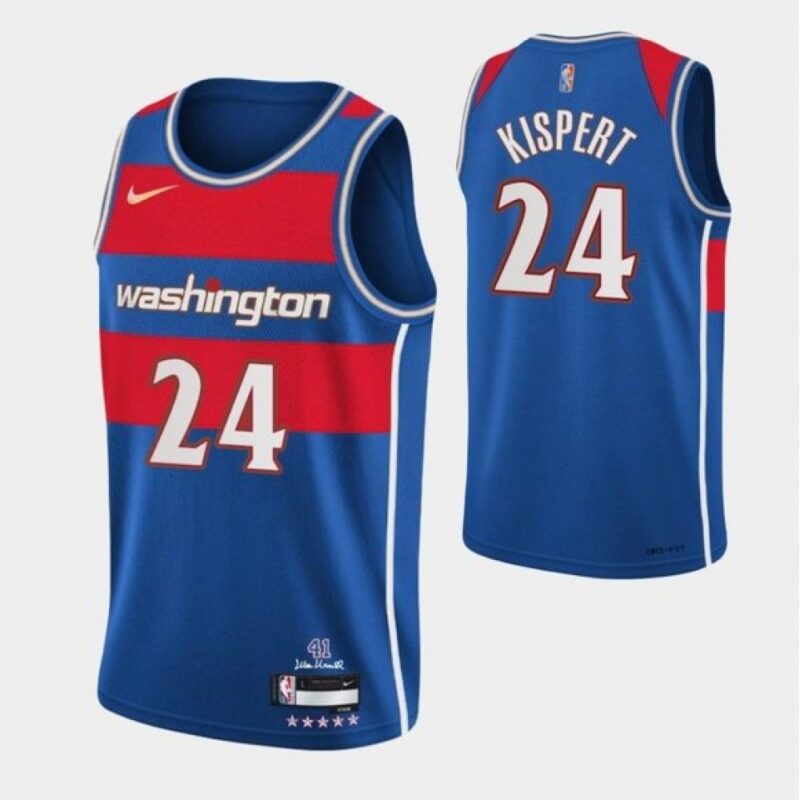 68644553b4903_1 Men's Washington Wizards #24 Corey Kispert 75th Anniversary 2021/2022 Blue City Edition Swingman Stitched Jersey