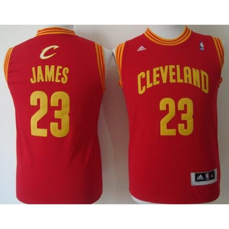 686445c39d150_1 Revolution 30 Cavaliers #23 LeBron James Red Stitched Youth NBA Jersey