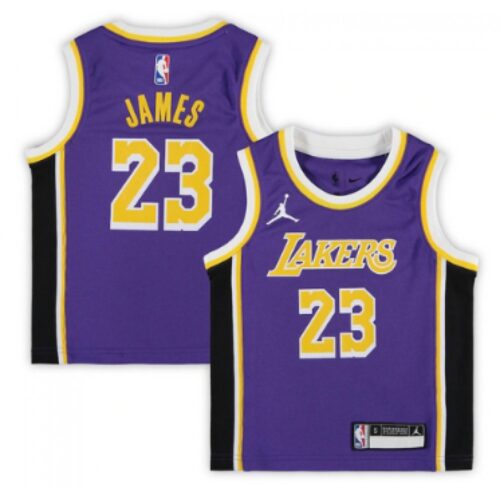 686445fd986a7_1 Toddlers Los Angeles Lakers #23 LeBron James Purple Statement Edition Stitched Jersey