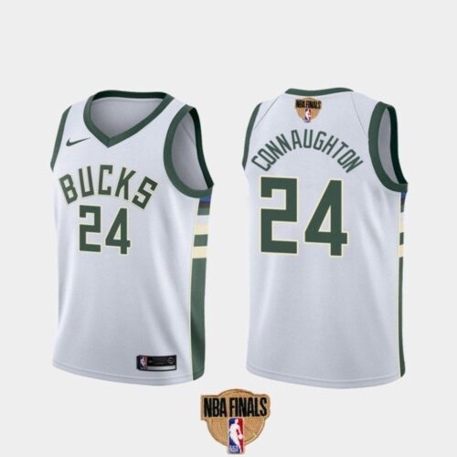 6864463fc81fd_1 Men's Milwaukee Bucks #24 Pat Connaughton 2021 NBA Finals White Association Edition Stitched Jersey