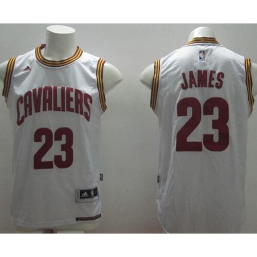 686447023638c_1 Revolution 30 Cavaliers #23 LeBron James White Home Stitched NBA Jersey