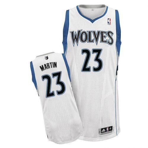 6864478d2af7e_1 Revolution 30 Timberwolves #23 Kevin Martin White Stitched NBA Jersey