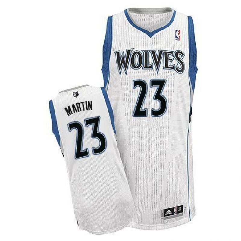 6864478d2af7e_1 Revolution 30 Timberwolves #23 Kevin Martin White Stitched NBA Jersey