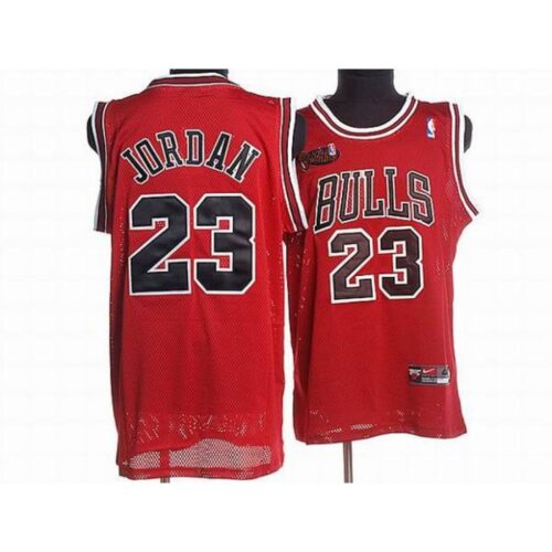 686447ea9a83c_1 Bulls #23 Michael Jordan Stitched Red Champion Patch NBA Jersey