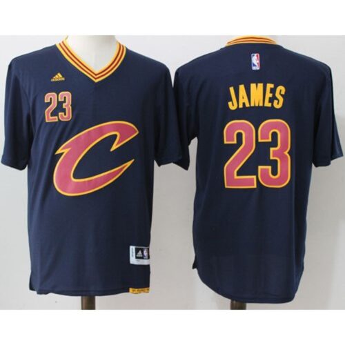 686448232b716_1 Cavaliers #23 LeBron James Navy Blue Short Sleeve "C" Stitched NBA Jersey