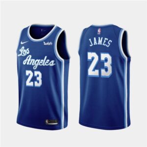 686448620ce80_1 Men's Los Angeles Lakers #23 LeBron James Blue Stitched NBA Jersey