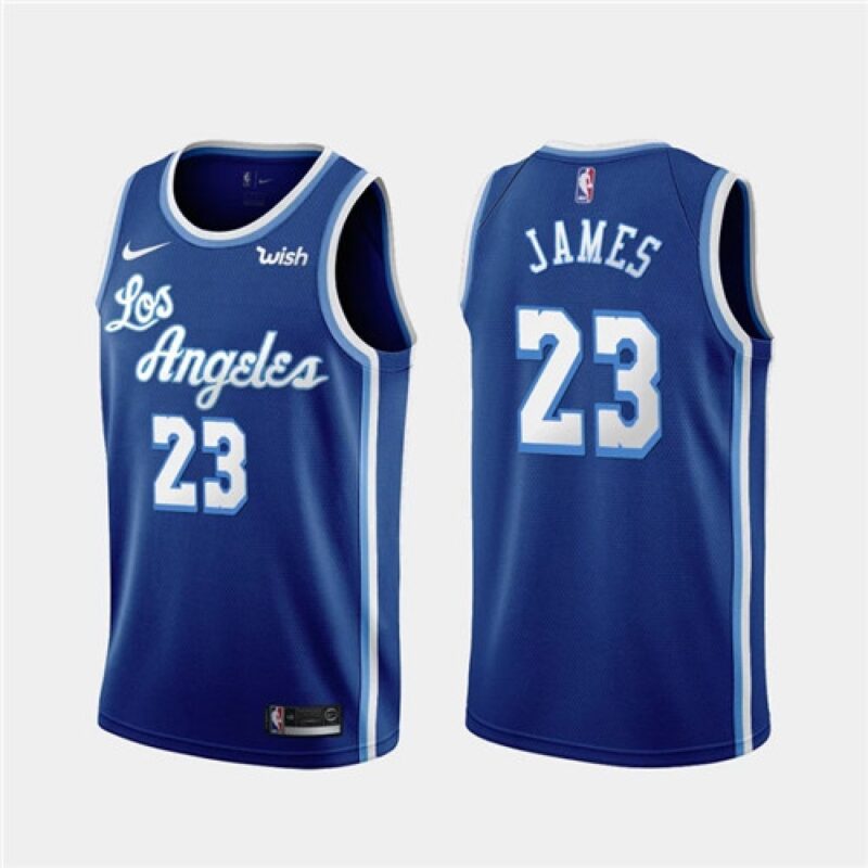 686448620ce80_1 Men's Los Angeles Lakers #23 LeBron James Blue Stitched NBA Jersey