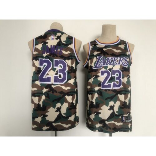 686448656b141_1 Men's Los Angeles Lakers #23 LeBron James Camo Stitched Jersey