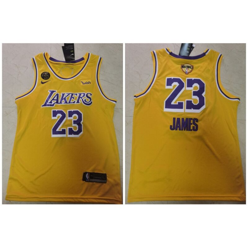 6864486febb66_1 Men's Los Angeles Lakers #23 LeBron James 2020 Gold Finals Bound With KB Patch Stitched Jersey