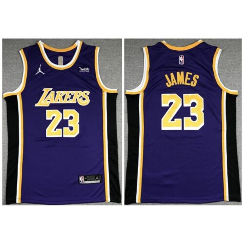 6864489a8d98a_1 Men's Los Angeles Lakers #23 LeBron James Purple Stitched Jersey