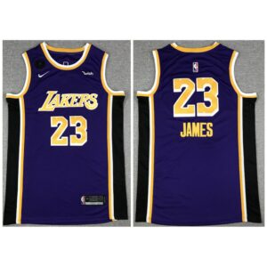 6864489e1cd79_1 Men's Los Angeles Lakers #23 LeBron James Purple With KB Patch Stitched Jersey