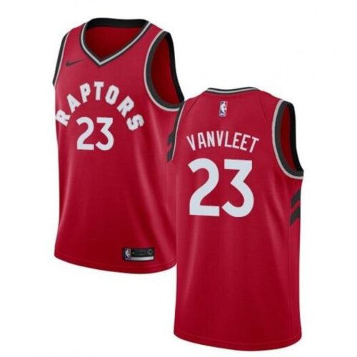 686448e4bc26b_1 Men's Toronto Raptors #23 Fred Vanvleet Red Stitched NBA Jersey