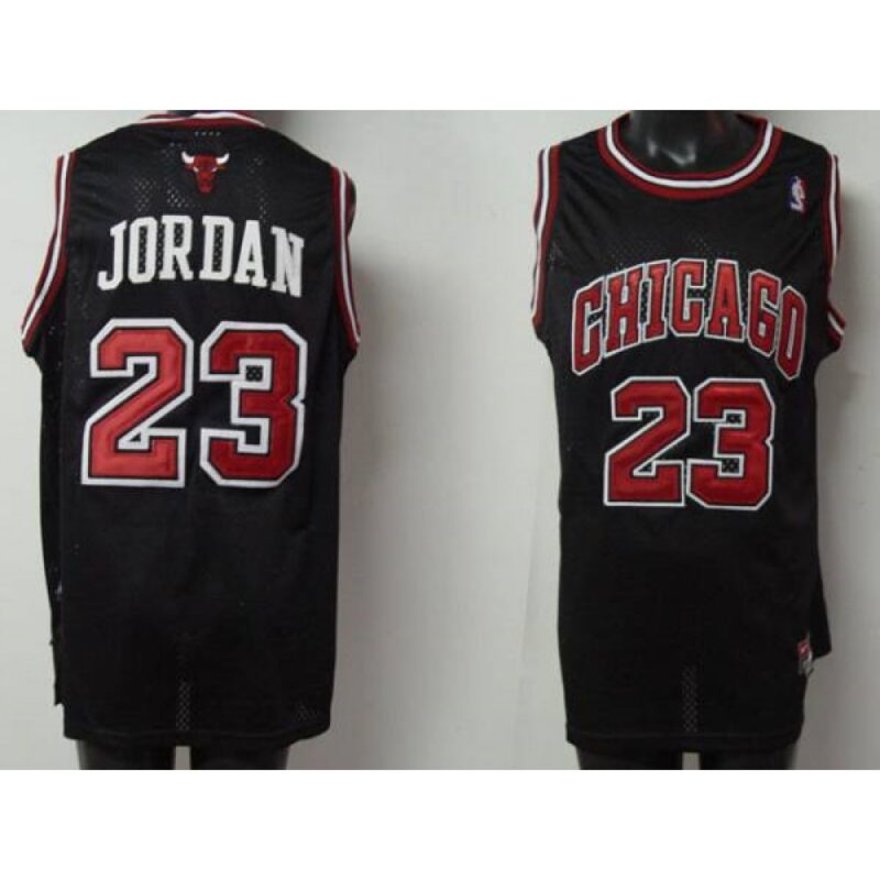 6864495cd55ae_1 Bulls #23 Michael Jordan Stitched Black NBA Jersey