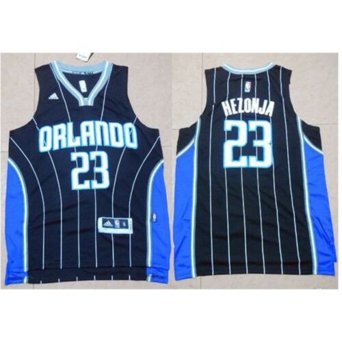 68644a0a219c9_1 Magic #23 Mario Hezonja Black Stitched NBA Jersey