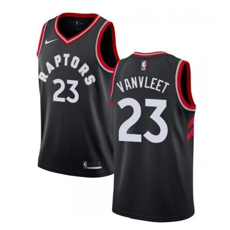 68644a34bea05_1 Men's Toronto Raptors #23 Fred Vanvleet Black Stitched NBA Jersey