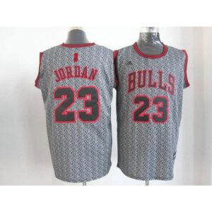 68644b6a8a109_1 Bulls #23 Michael Jordan Grey Static Fashion Stitched NBA Jersey