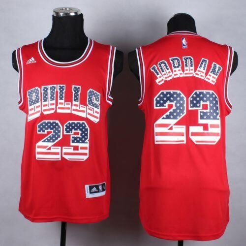 68644b7515dc0_1 Bulls #23 Michael Jordan Red USA Flag Fashion Stitched NBA Jersey