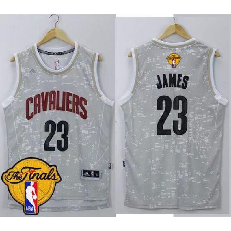 68644b86e6df7_1 Cavaliers #23 LeBron James Grey City Light The Finals Patch Stitched NBA Jersey