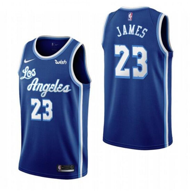 68644c08f2bb1_1 Men's Los Angeles Lakers #23 LeBron James Blue Classic Edition Swingman Stitched Jersey