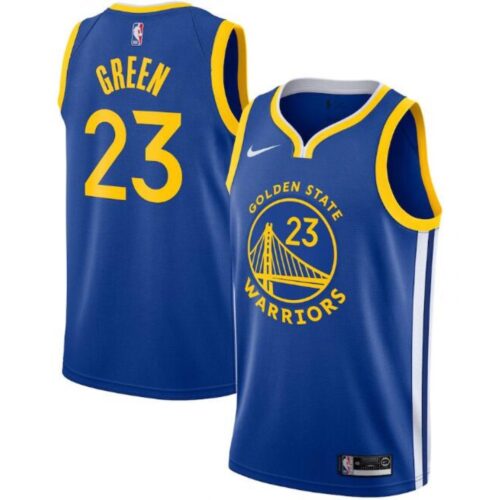 68644c4889dc8_1 Men's Golden State Warriors #23 Draymond Green Royal Icon Edition Stitched Jersey