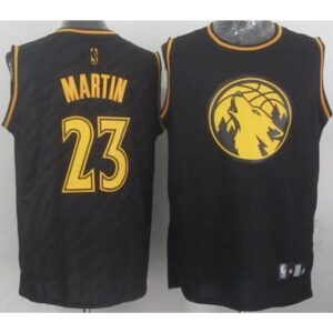 68644c99ea263_1 Timberwolves #23 Kevin Martin Black Precious Metals Fashion Stitched NBA Jersey