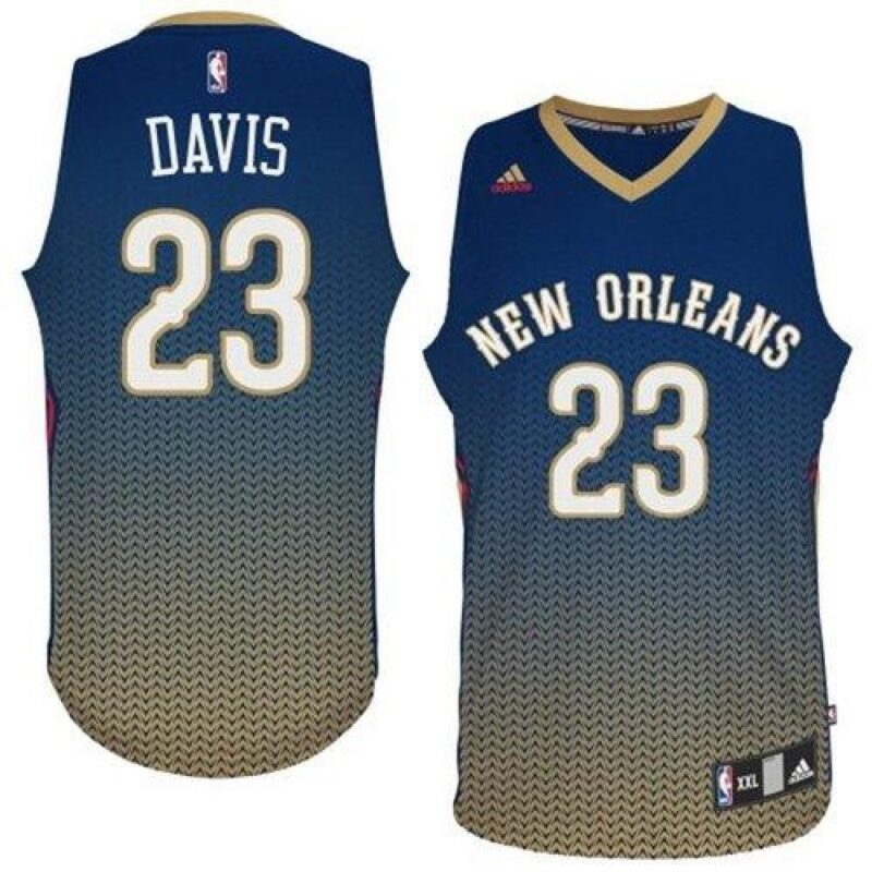 68644cacde2db_1 Pelicans #23 Anthony Davis Navy Resonate Fashion Swingman Stitched NBA Jersey
