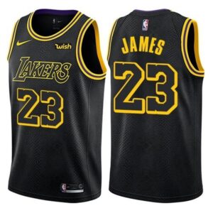 68644d2d90e63_1 Men's Los Angeles Lakers #23 LeBron James Black City Edition Swingman Stitched NBA Jersey