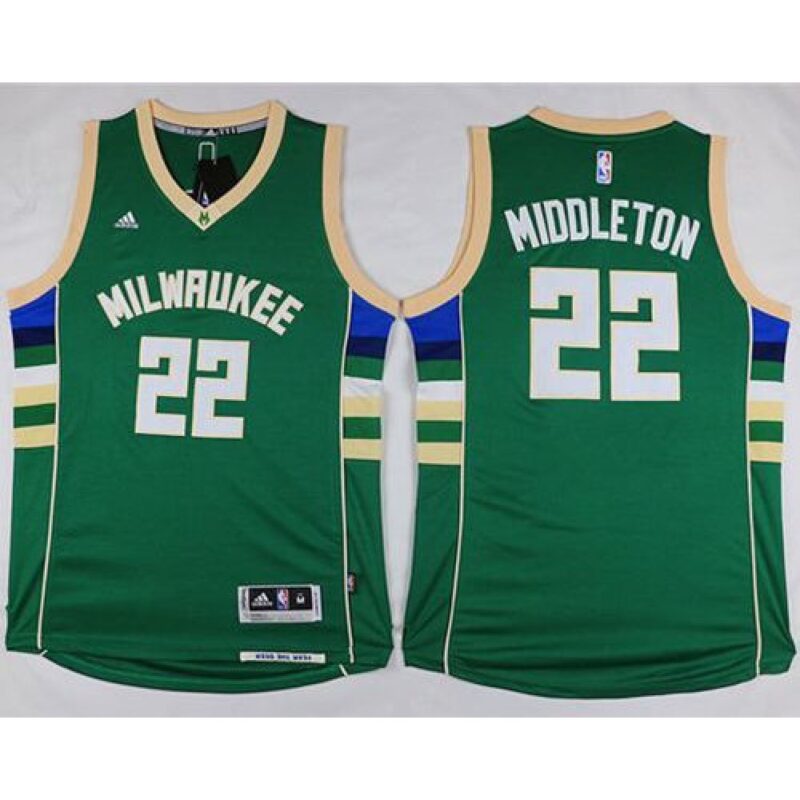 68644d866ad19_1 Bucks #22 Khris Middleton Green Stitched NBA Jersey
