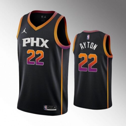 68644dbbd0e04_1 Men's Phoenix Suns #22 Deandre Ayton Balck Stitched Basketball Jersey