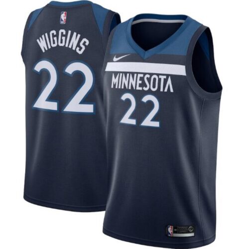 68644df4033f0_1 Men's Minnesota Timberwolves #22 Andrew Wiggins Navy Icon Edition Stitched Jersey