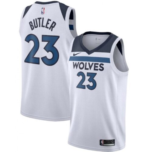 68644e0b15c64_1 Men's Minnesota Timberwolves #23 Jimmy Butler White Association Edition Stitched Jersey