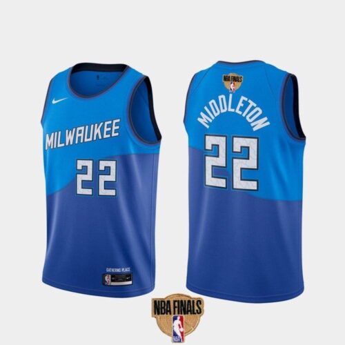 68644e87df746_1 Men's Milwaukee Bucks #22 Khris Middleton 2021 NBA Finals Blue City Edition Stitched Jersey