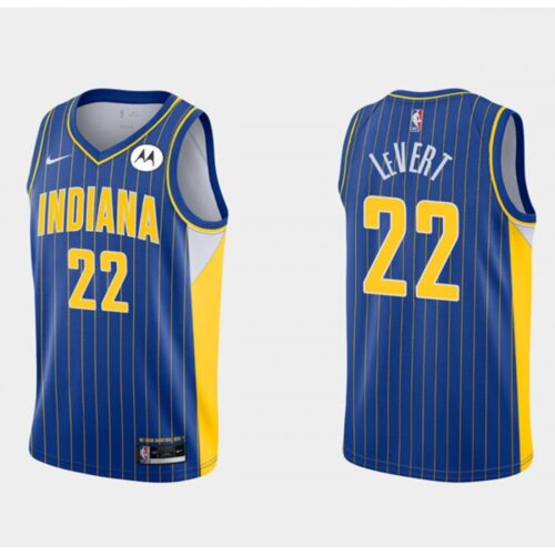 68644e97242c8_1 Men's Indiana Pacers #22 Caris LeVert 2020/21 Blue City Edition Swingman Stitched Jersey