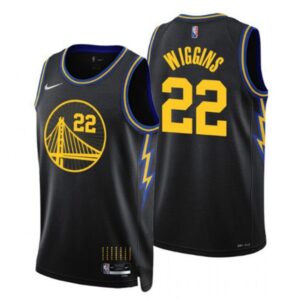 68644ef9e141d_1 Men's Golden State Warriors #22 Andrew Wiggins 2021/22 City Edition Black 75th Anniversary Stitched Basketball Jersey