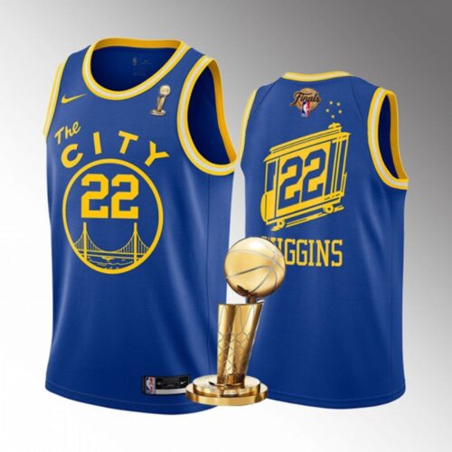 68644f10ca806_1 Men's Golden State Warriors #22 Andrew Wiggins 2022 Royal NBA Finals Champions Stitched Jersey