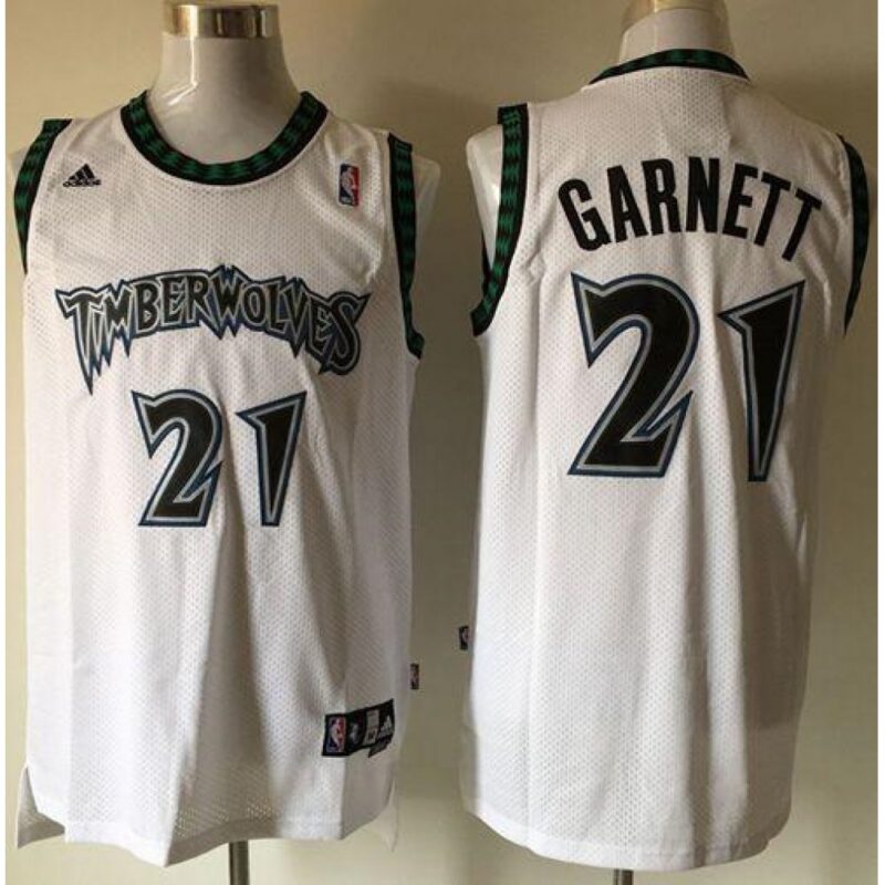 68644f3d68986_1 Timberwolves #21 Retro Garnett White Stitched NBA Jersey