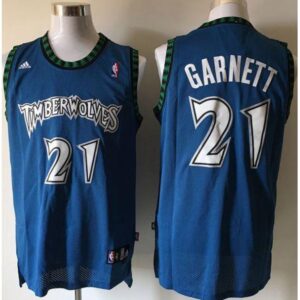 686450010147d_1 Timberwolves #21 Retro Garnett Blue Stitched NBA Jersey