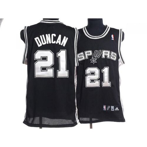 68645043aa2ad_1 Spurs #21 Tim Duncan Stitched Black NBA Jersey
