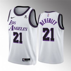 686450bc917df_1 Men's Los Angeles Lakers #21 Patrick Beverley White City Edition Stitched Basketball Jersey