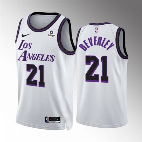 686450bc917df_1 Men's Los Angeles Lakers #21 Patrick Beverley White City Edition Stitched Basketball Jersey