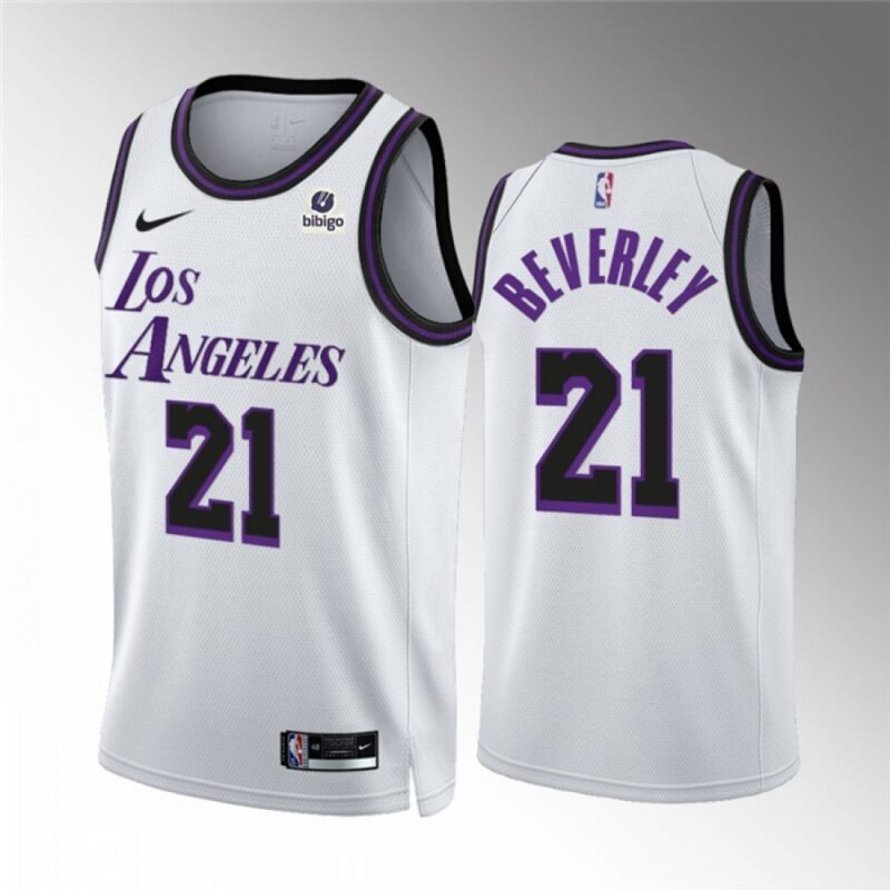 686450bc917df_1 Men's Los Angeles Lakers #21 Patrick Beverley White City Edition Stitched Basketball Jersey
