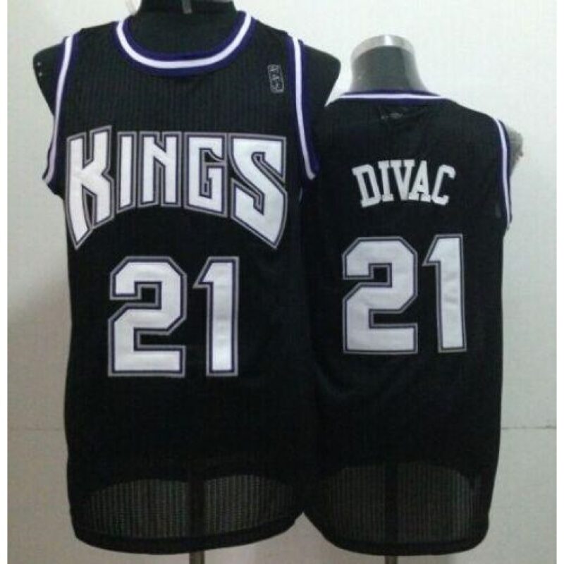 686450df4992f_1 Kings #21 Vlade Divac Black Throwback Stitched NBA Jersey