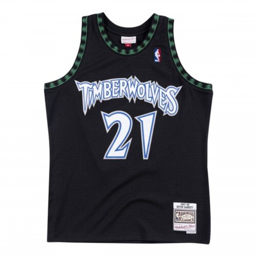 6864510d8301a_1 Men's Minnesota Timberwolves #21 Kevin Garnett Black Throwback Stitched Jersey